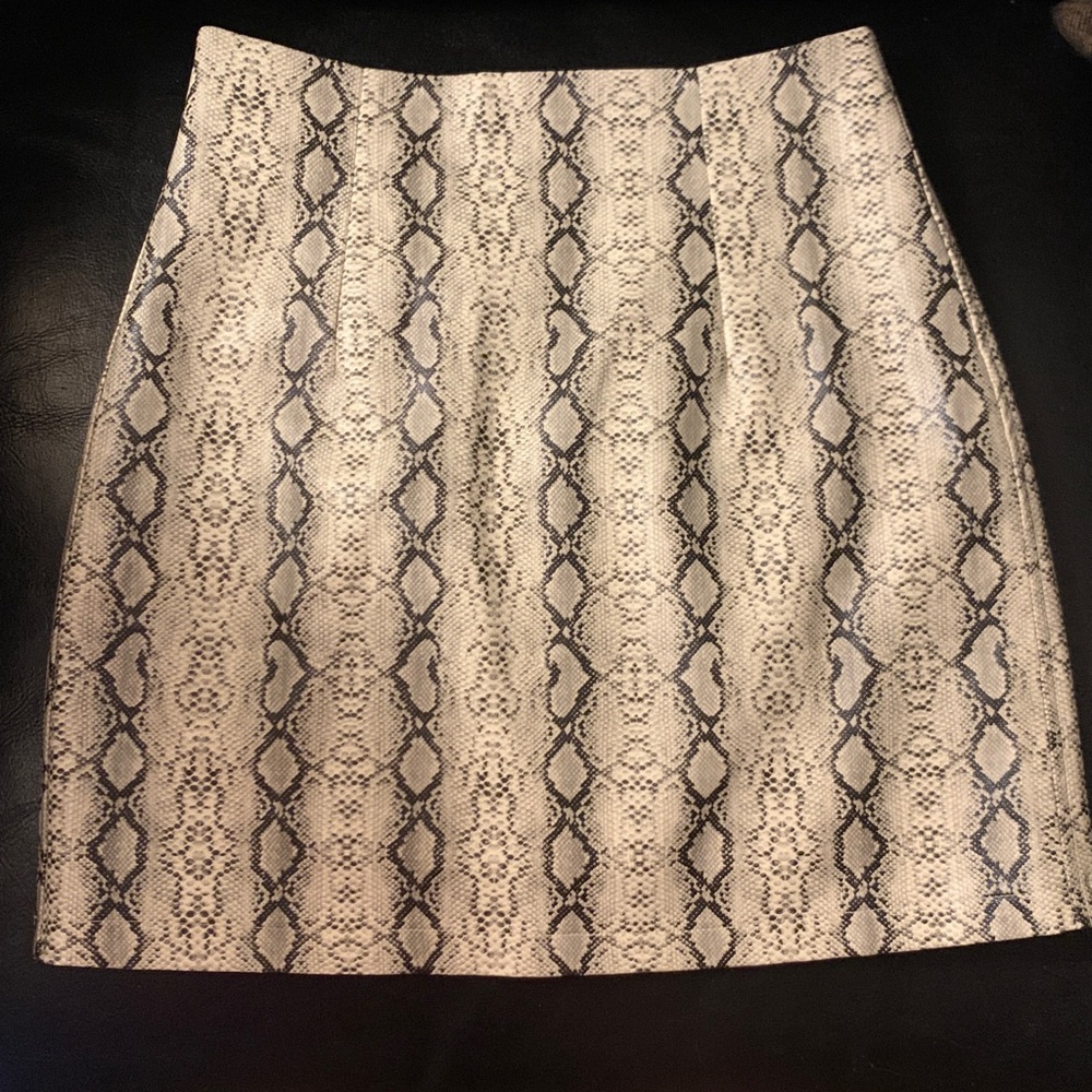 Altar'd State Snake Print Skirt